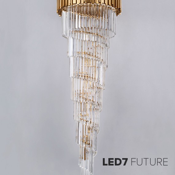 Ritz - Spiral Lux Chandelier